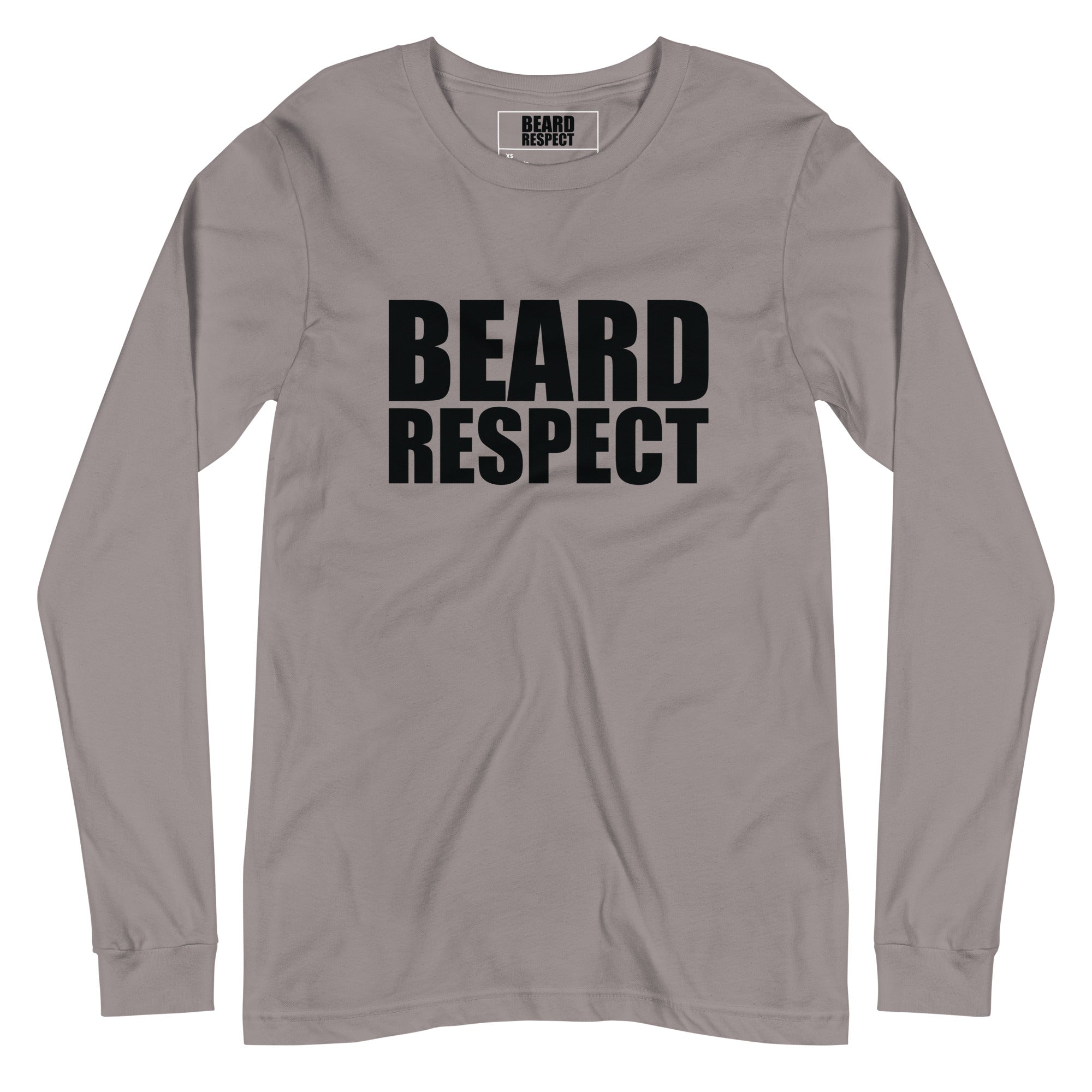 Beard Respect Unisex Long Sleeve Tee