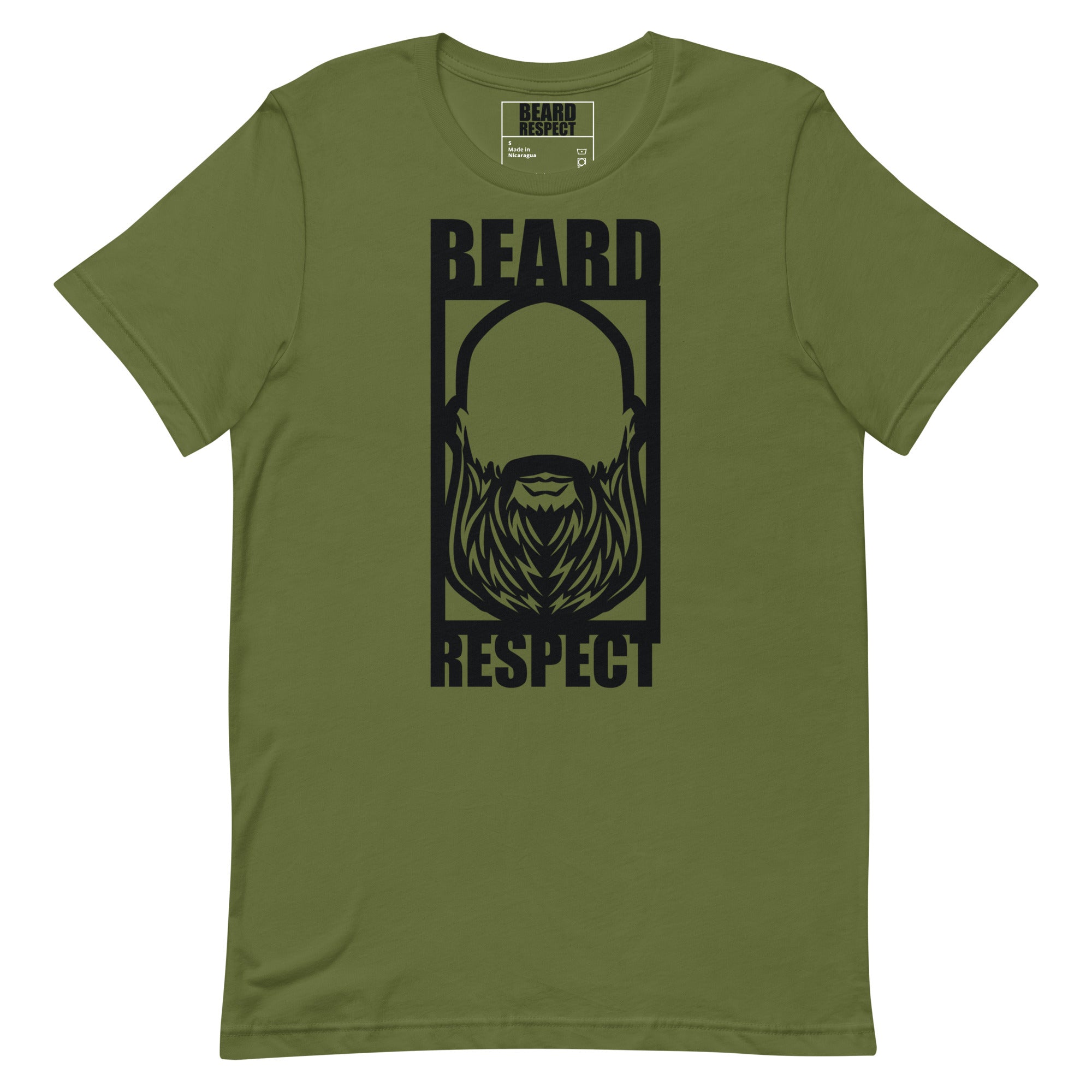 Beard Respect T-shirt Color